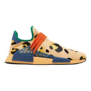 NWOB ADIDAS x Pharrell x NMD Hu 'Animal Print Pulse Amber' Running Shoes Youth S